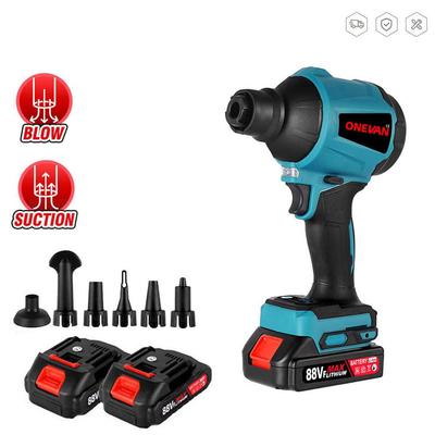 40000RPM Wielofunkcyjny bezprzewodowy odkurzacz do pyłu i powietrza, kolektor, inflator i deflator z 5 dyszami do akumulatora 1000W