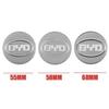 4pcs 55/58/68mm Car Wheel Center Hub Cap Badge Emblem Decal Wheel Sticker For BYD Atto 3 Yuan Plus Song Plus Seal Dolphin Seali