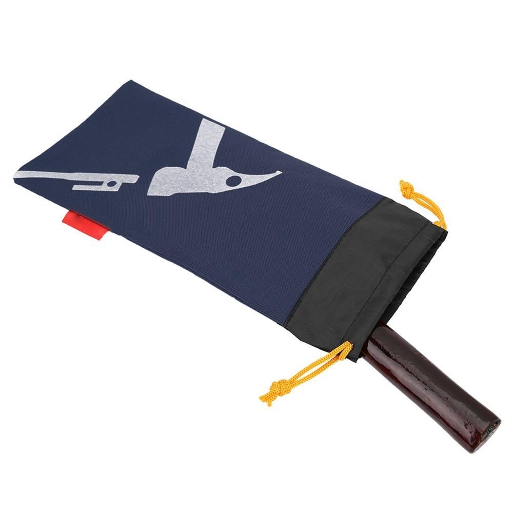 

3 Pcs Oxford Cloth Tent Peg Bag 35.5cm Stake Storage Bag Durable Hammer Nail Pouch Hiking синій