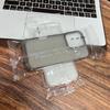 Frosted Transparent Gray Drop-Proof Protective Case for Apple 15 Promax