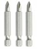 Set of 3 Bits for a PH 2x50 Mm Screwdriver