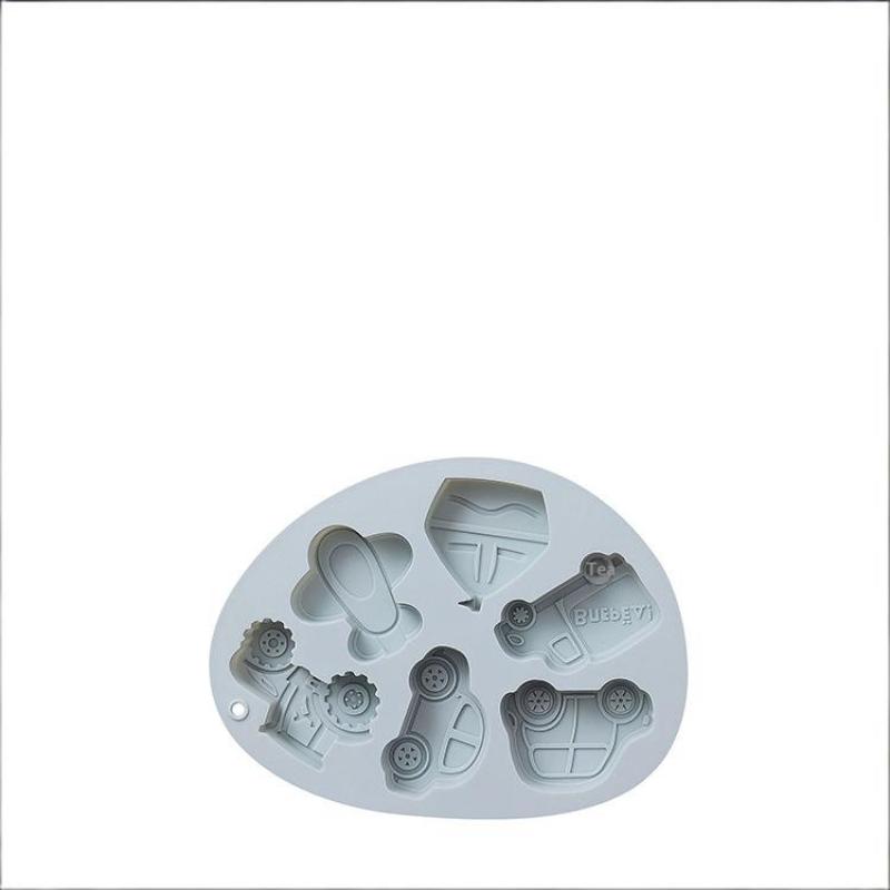 Silikonowe Formy Czekoladowe 3D Zabytkowy Samochód Pociąg Samolot Silikonowa Forma do Ciasta Taca Narzędzia do Pieczenia Cukierków Musu