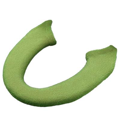 Rabbit Texture Cleansing Toilet Seat Cover Green