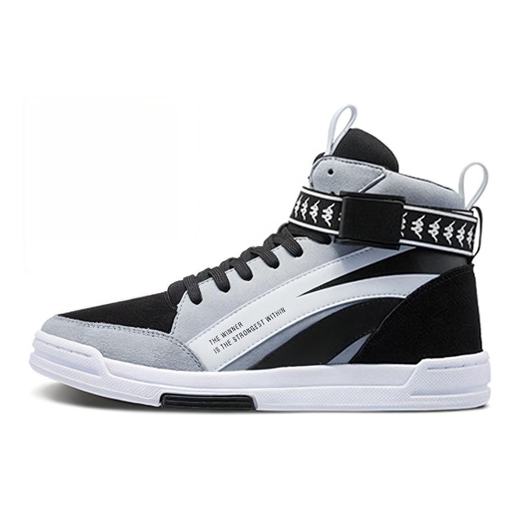 Kappa Banda Casual High-Top Skate Shoes Unisex Sneakers Morning-Extreme-Grey K09W5CC36-123