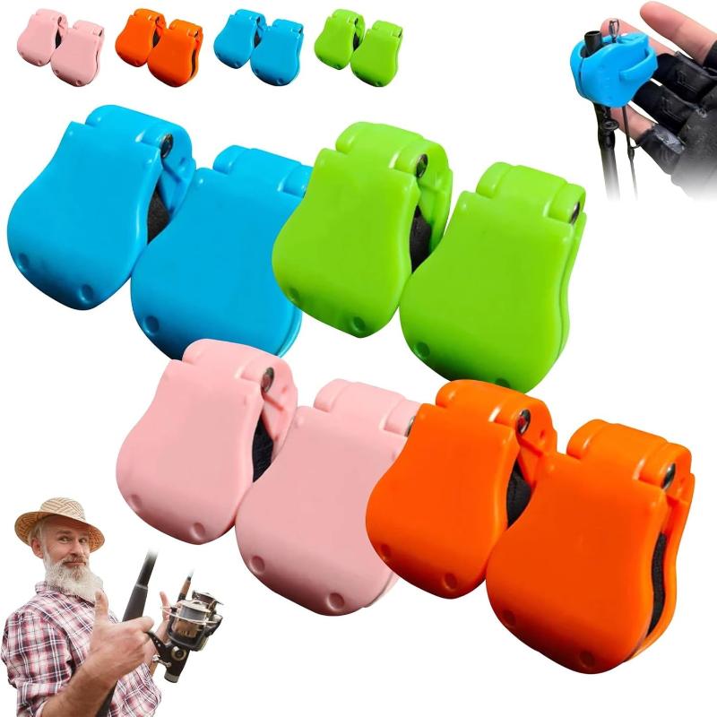 1/2/4 ks Multifunkční držák na rybářský prut Fixační klip Popruhy Přenosný držák na rybářský prut na pláž Kompaktní design Rybářské nářadí