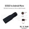 5V Android Device DC5521 To MicroUSB Power Adapter for Legacy Appliances