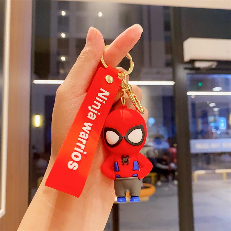 Spider-Man Superhero Keychain & Bag Pendant