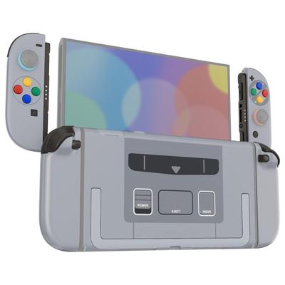 EXtremeRate DIY Ersatzschalen-Tasten für Nintendo Switch Benutzerdefiniertes Komplettset für Switch 2 2 mit Rückplatte und Controller-Gehäuse Deluxe Edition