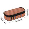 Pen Case Practical 300D Polyester Easy Open Zipper with Pen Slots Mesh Pocket and Spacious Main Compartment for Everyday Study