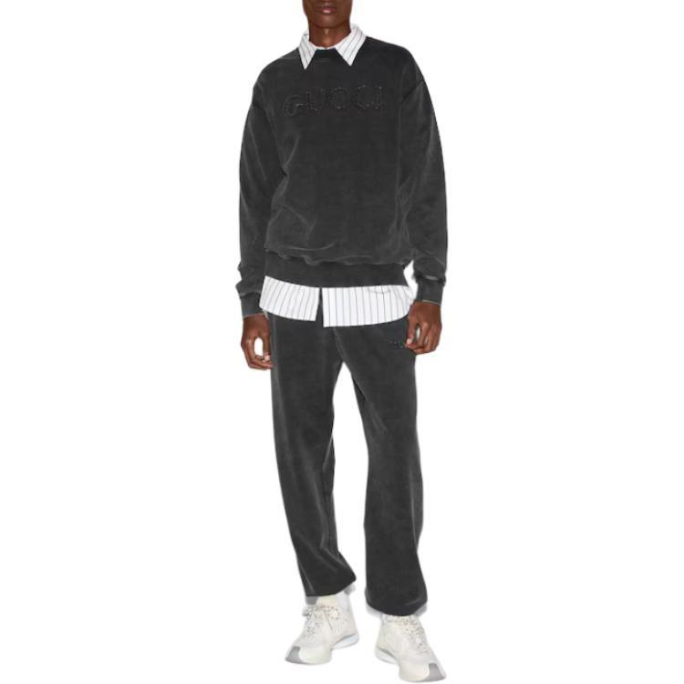 GUCCI Sweatshirt Men's Dark Gray 784413-XJG6A-1168
