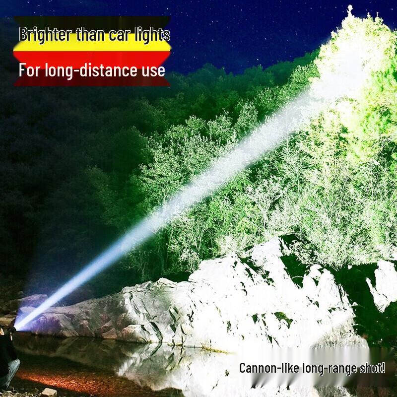 WIDE AWAKE Rechargeable Tactical Flashlight