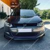 3 bucăți pentru Splitter bara față VW Polo MK5 MK6 Standard TSI TDI 2010-2021 Tuning Body Kit Guard negru lucios UV Coat Spoiler