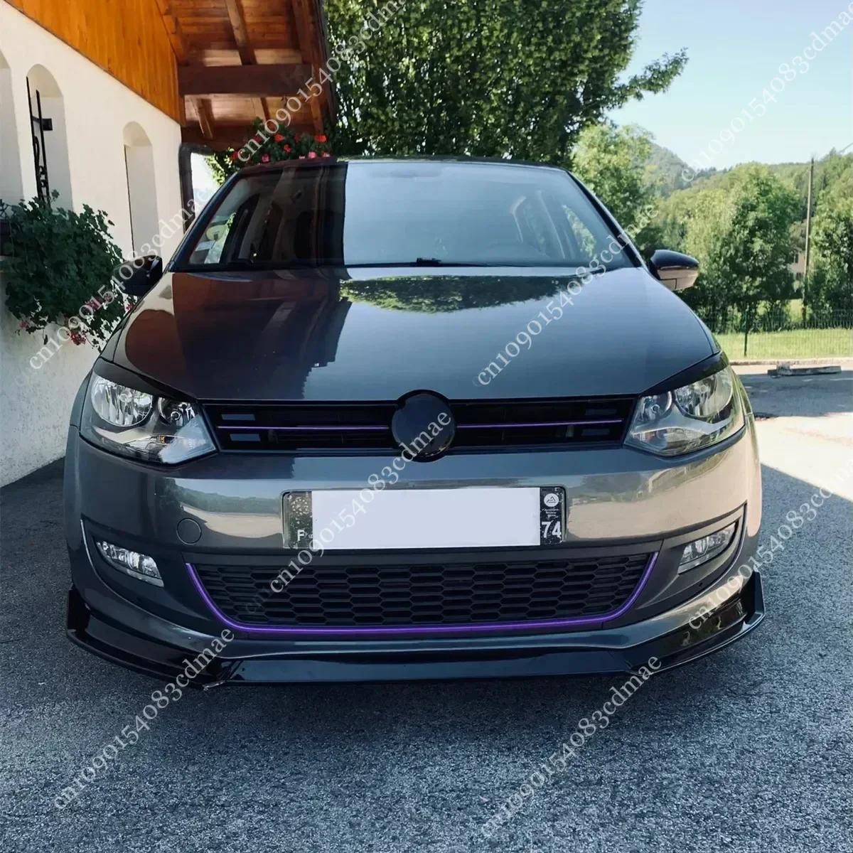 Front Bumper Splitter Lip 3Pcs for