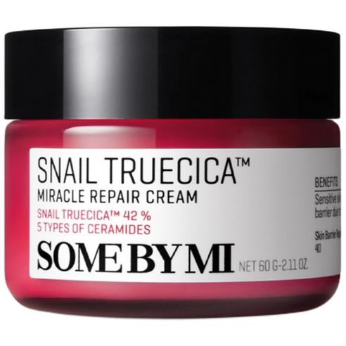 SOME BY MI Snail Truecica Miracle Repair Cream 60g - Skin Barrier Strengthening & Damage Repair Cream