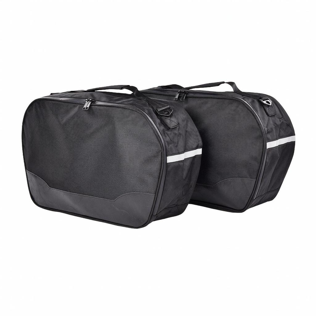 Motorcycle Side Saddlebag Insert Structured Tourer Model GL1800 Liner Zippered Single