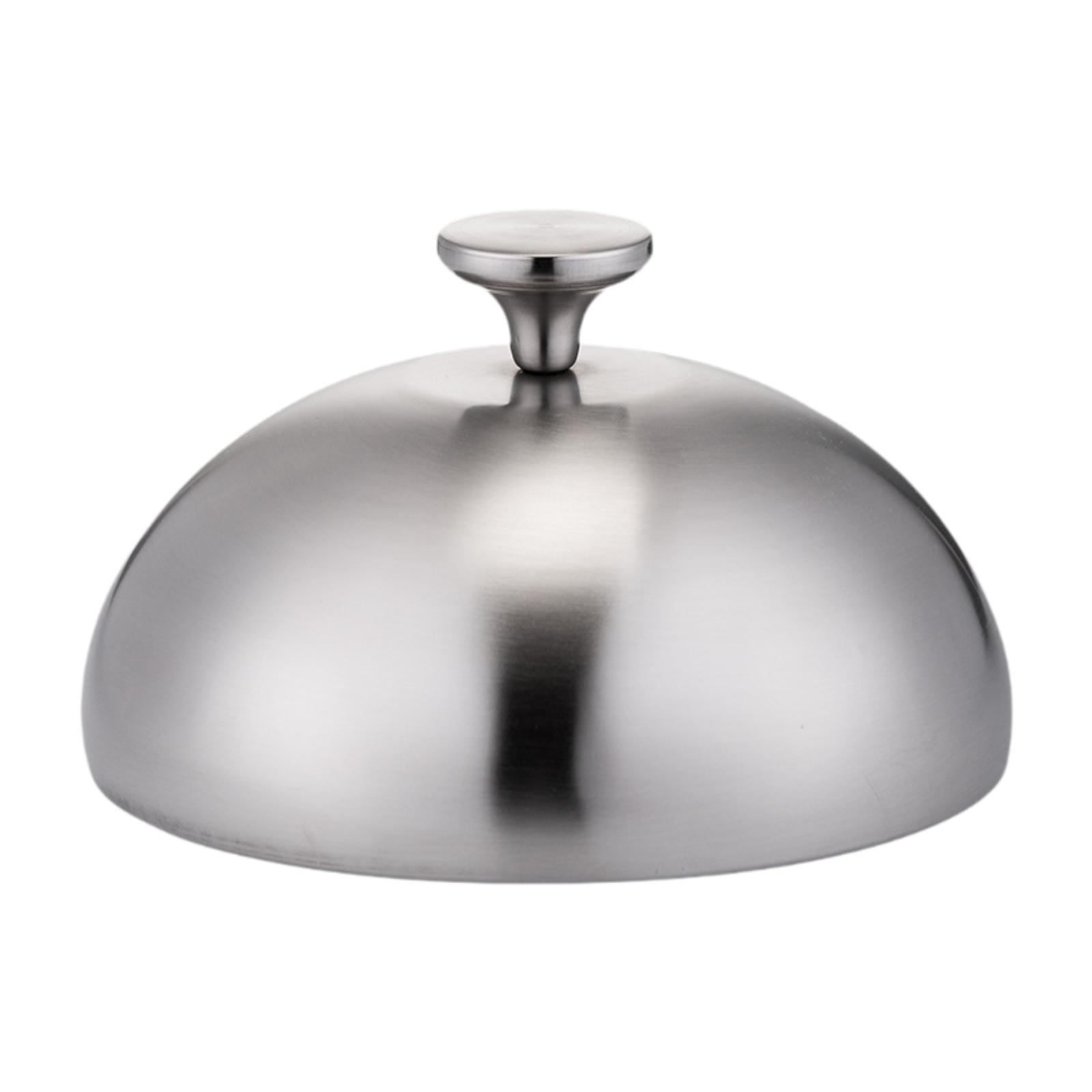 Stainless Steel Burger Cover Cheese Melting Dome for Cooking Sandwiches