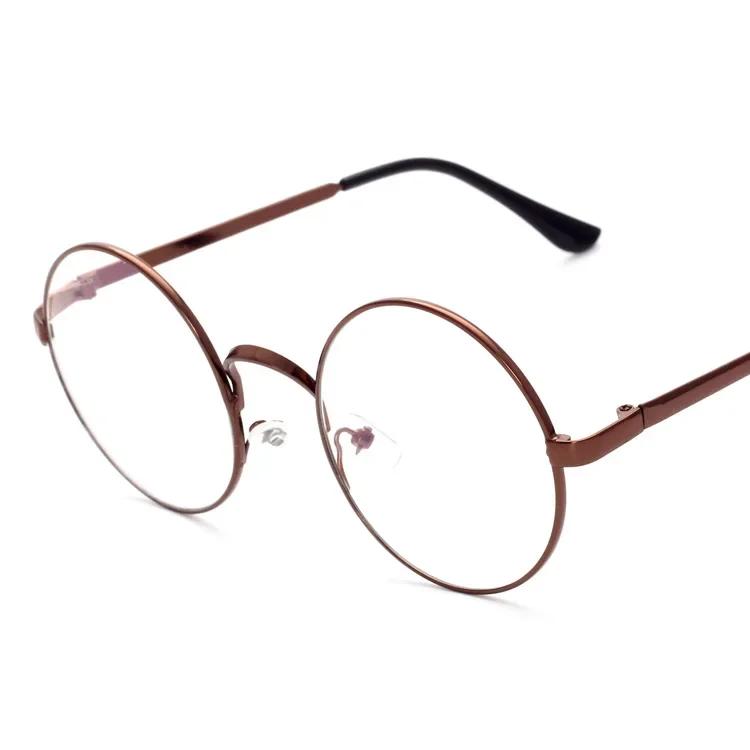 Cosplay Anime Rahmen Rund Metall Flach Retro Kunst Brille Erwachsene Kinder Geschenk Kleidung Requisiten Männer Frauen Verkleiden Oculos De Grau