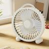 Mini Desktop USB-Ventilator mit ergonomischem Griff Hohe Windzirkulation für Innen- und Außengebrauch