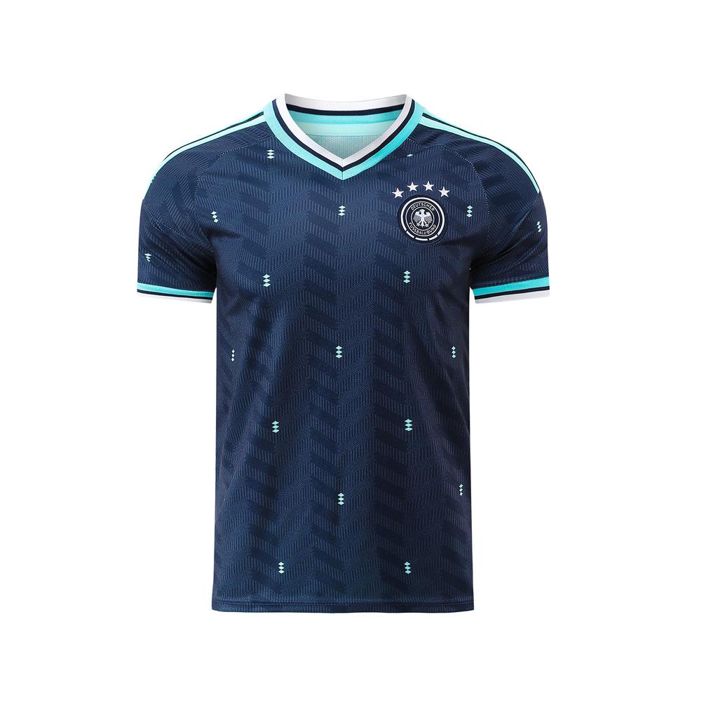 Uniforme da Partita di Calcio Unisex per Adulti e Bambini Maglia da Calcio Asciugatura Rapida Anti-sudore Manica Corta Completo da Allenamento Sportivo