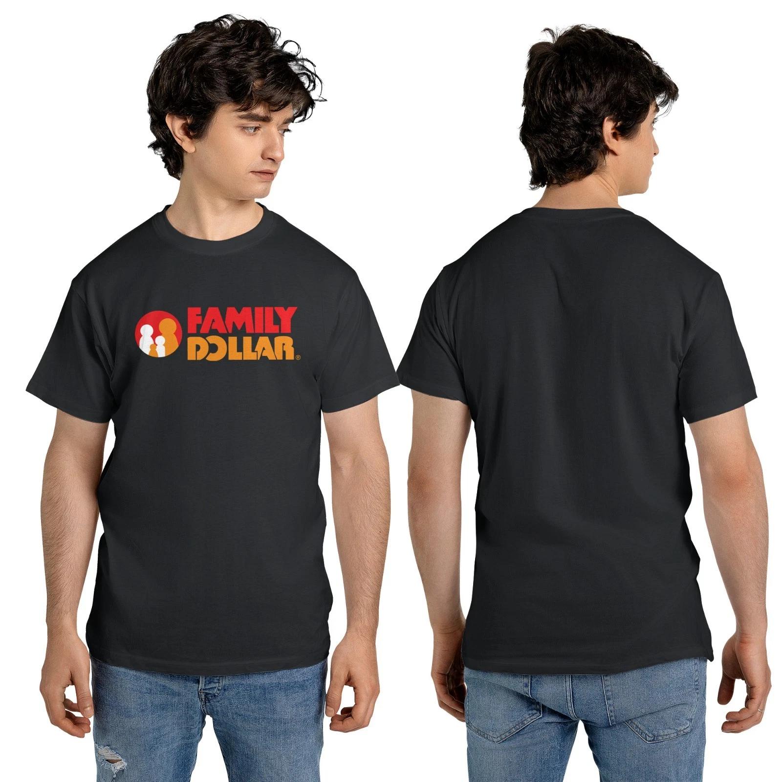 Family Dollar Logo T-Shirt Funny Size S-5XL XS