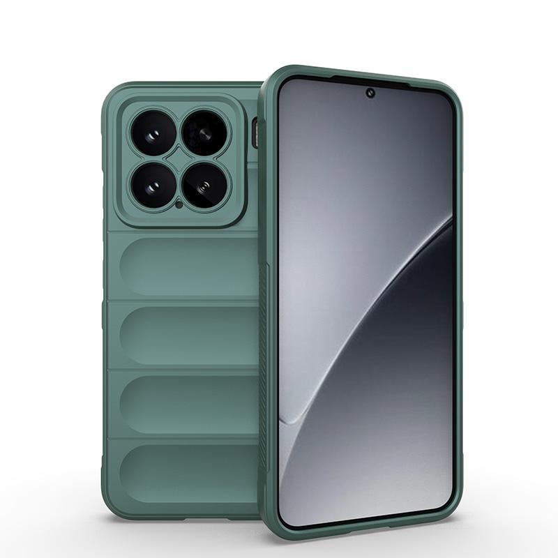 Für Xioami 15 Pro 5g Rückseite Telefonhülle Weiches Silikon Anti-Fall Anti-Rutsch Stoßfester Schutz Funda Coque Telefonhüllen