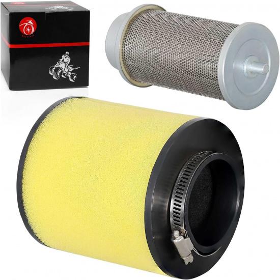Air Filter & Guide CLEANER BODY For Honda TRX250EX TRX250X Recon 250 TRX250TE TRX250TM 2001- 17211-HN6-000 17254-HM8-000