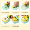 1PC Household Kitchen Multifunctional Three In One Dumpling Making Mold, A Dumpling Making Tool with A Pressure Protector, Simple and Convenient