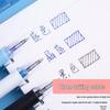 Chen&Guang AKP61115 Heat Erasable Gel Pen with 0.5 Bullet Tip - Crystal Blue & Black