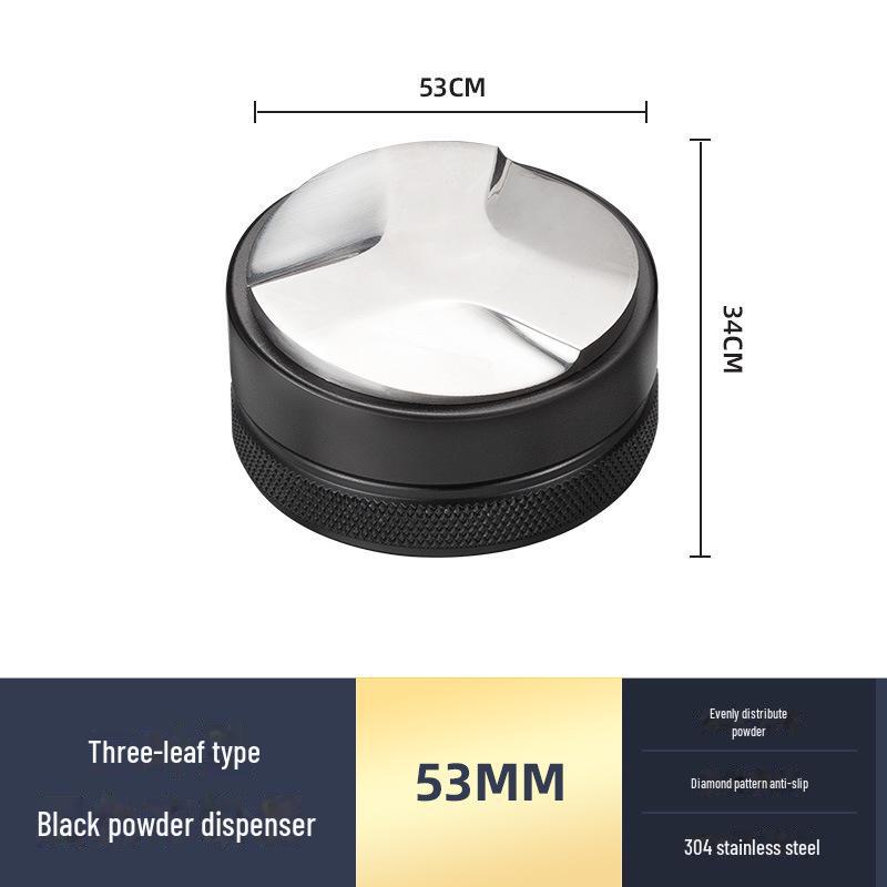 304 Nerezová ocel 304 Tamper a distributor kávového prášku: 51/58 mm, 3-kašovitý typ, konstantní tlak