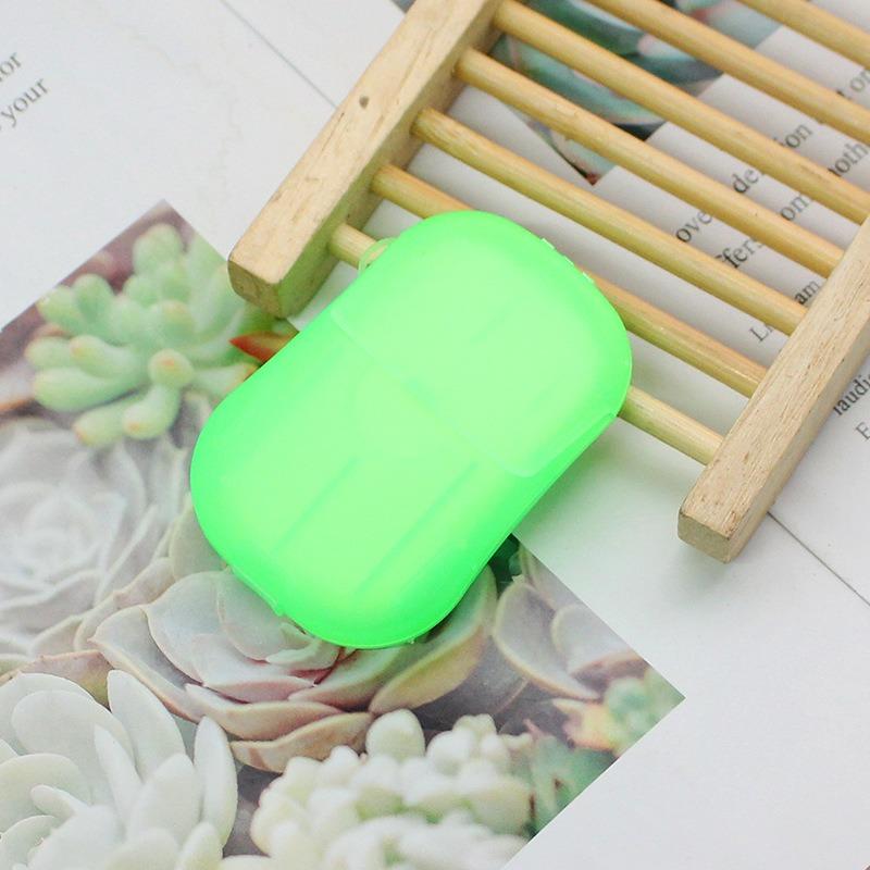 

1-10 шт. Одноразовые Портативные Мыльные Таблетки Мини Таблетки для Мытья Рук на Открытом Воздухе Мыльная Бумага в Коробке Обычно Используемые Туристические Товары Бумажное Мыло 5pcs