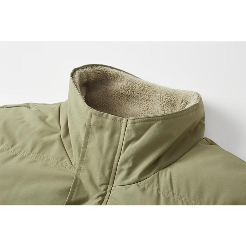Men's Stand Collar Padded Outdoor Jacket