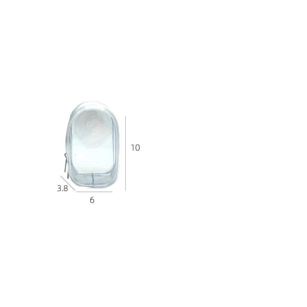 18.5cm Cotton Doll Pull Figure Blind Box Stroller Bag - Dustproof, Thickened, Clear PVC Hanging Doll Bag