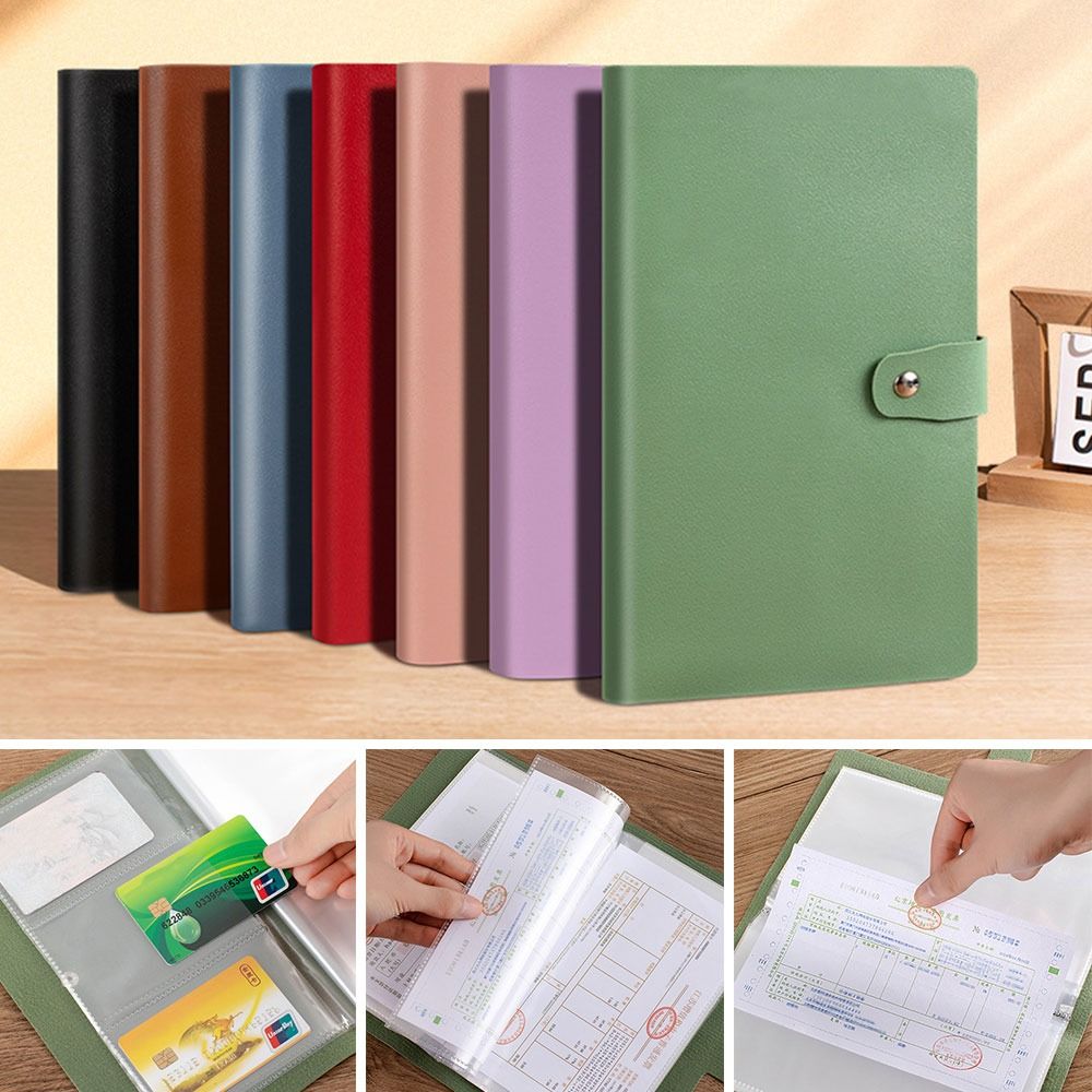 

з обкладинкою для картки, квитанцією про депозит, книгою для збору коштів, книгою для заощадження грошей, книгою для обміну, книгою для сортування дітей червоний