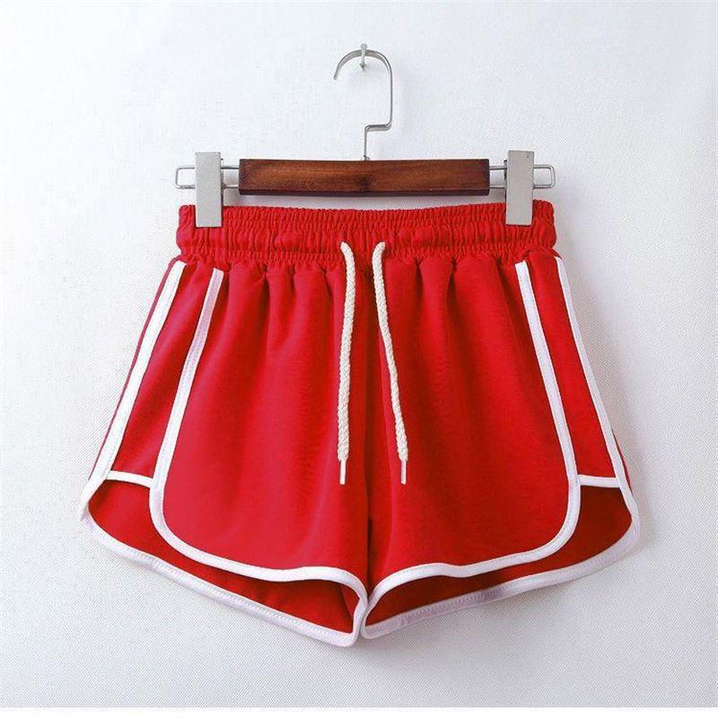 Women's High-Waisted A-Line Sports Shorts – Summer Thin, Three-Quarter Length, Slim, Loose, Casual Outerwear