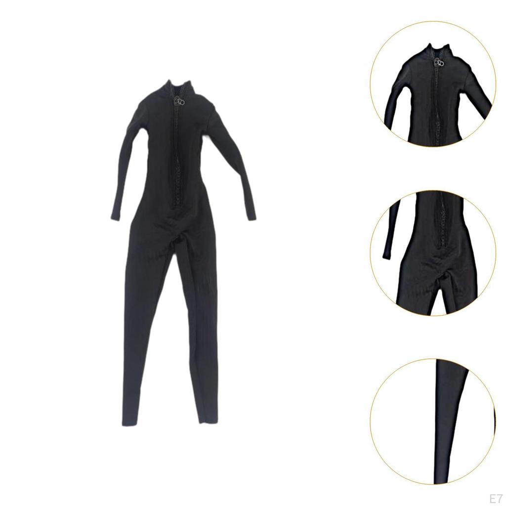 1/6 Actionfiguren Maßgeschneiderter Jumpsuit für 12 Zoll Weibliche Puppen