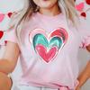 Comfort Colors® Valentines Day Heart T-Shirt, Gift For Girlfriend, Valentines Day Gift, Valentine Love Shirt, Heart Shirt