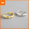 925 Sterling Silver Simple Ring For Women Fine Jewelry Finger Adjustable Open Vintage Ring For Party Birthday Gift