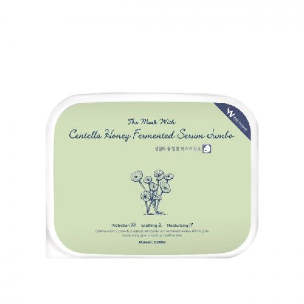 Wish Formula Centella Honey Fermented Mask Jumbo 50 Sheets  1200ml NONE