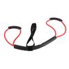 Resistance Band Arm Back Strength Training Stretch Band with Comfortable Handle for Home Workout Red 20LB