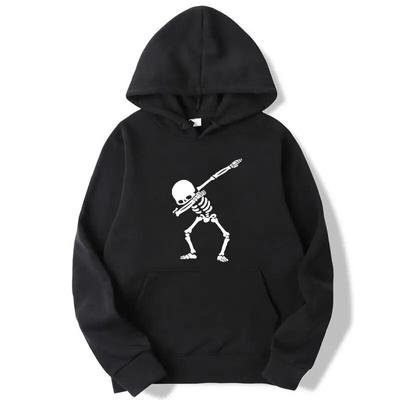Fashion Brand Unisex's Hoodies Funny Skull Unisex Printing Blended Cotton Spring Autumn Male Casual Hip Hop Hoodies  Hoodie Unisex