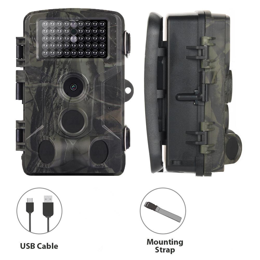 Fotocamera da caccia Suntek HC802A, 24 MP, 2,7K, Impermeabile IP65, Rilevamento del movimento