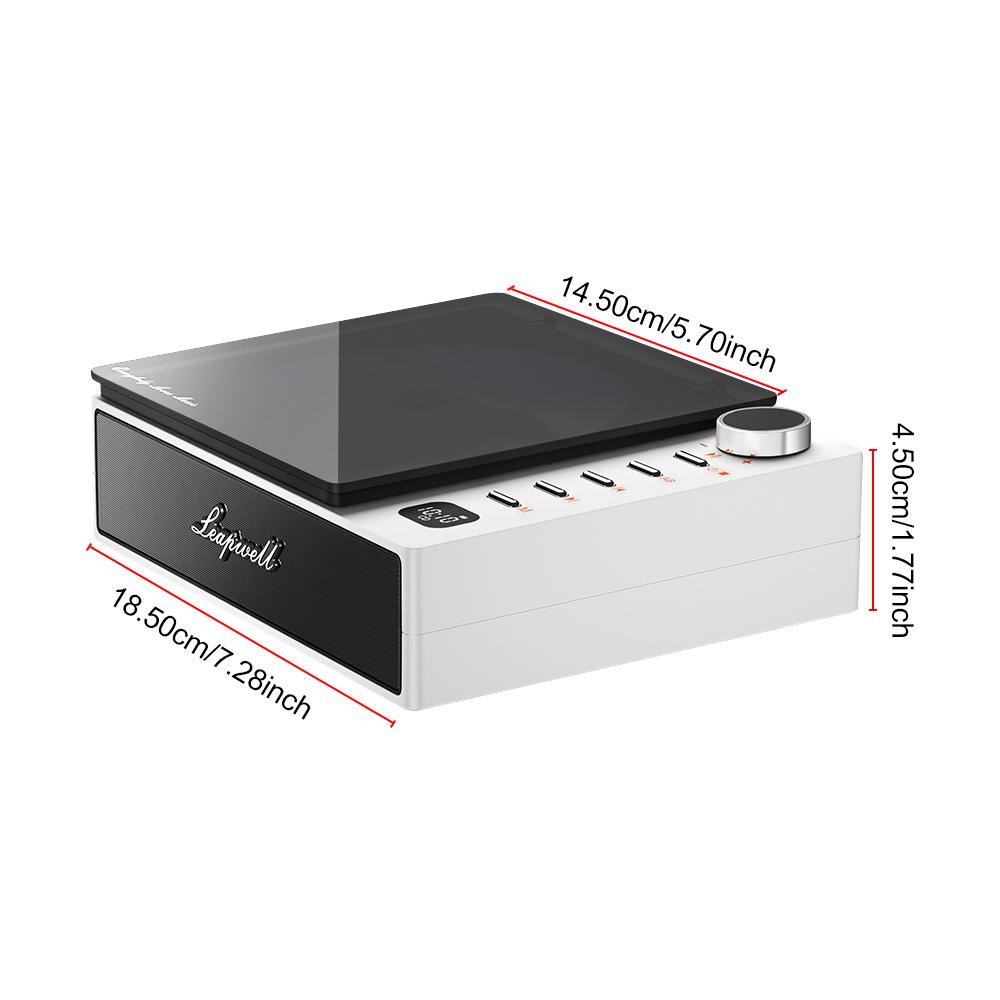 Bluetooth 5.1 Car CD Player 3.5mm AUX/USB/OPTICAL Support Classic Wireless Loudspeaker Radio FM Receiver Portable Amplifier