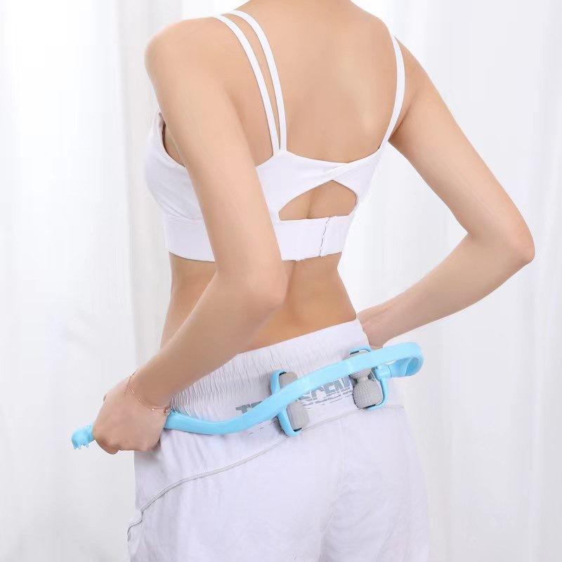 Cervical Spine Massager Roller Neck Massager Therapy Roller Self-Massage Tool Relieve Hand Pressure Deep Pressure Massage