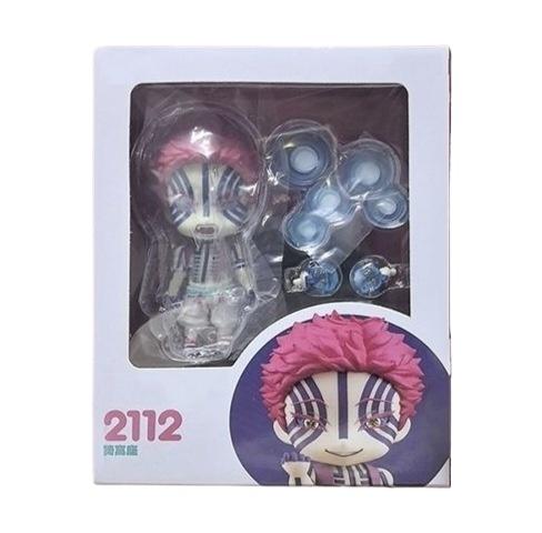 

10cm Nendoroid #2112 Akaza Figure Demon Slayer Anime Action Figure Pvc Movable Collectible Model Toy With Effect Parts Toy Gifts