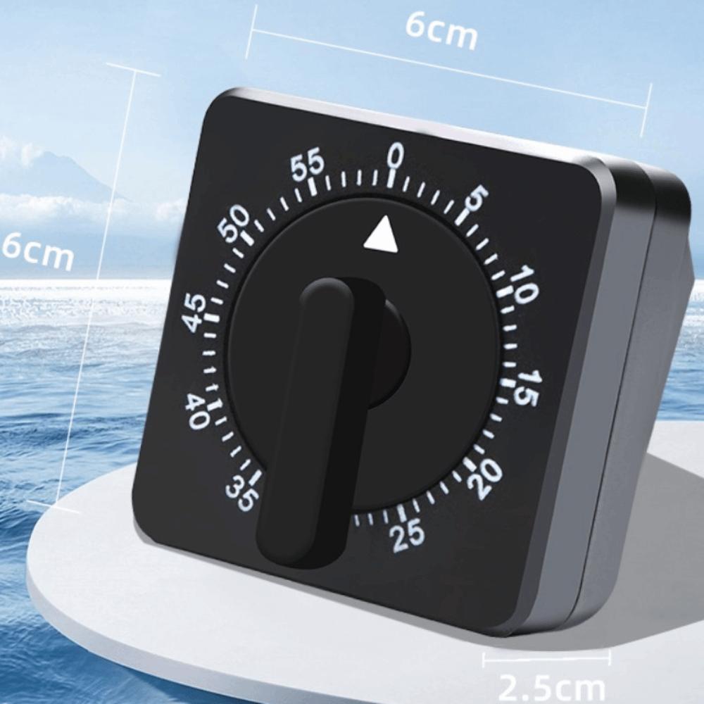 Loud Alarm Children s Timer 60 Minutes Stopwatch Creative Visual Countdown Timer  Kitchen чёрный