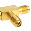 1 Satz T-Stück 1/4" SAE Ventileinsatz T-Adapter für Klimaanlagen- und Kälteanlagen Flüssigkeitsfüllwerkzeug