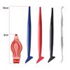 3Pcs/5Pcs Flexible Micro Squeegee Car Vinyl Wrap Tool Kit EdgeTrimmer with Different Hardness Window Tint Stickers Install Tool
