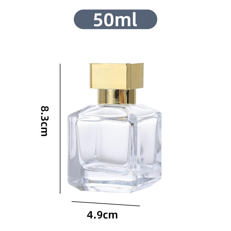 Parfumflesje Spray 50ml High-end Glas Draagbaar Reizen Delicaat Parfumflesje Leeg Flesje Dispenser