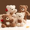 Bear Rose Teddy Plush Toy Cartoon Stuffed Animal Doll Cute Kids Gift Birthday