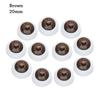 10Pcs 12Mm/20Mm Plastic Doll Safety Eyes For Animal Toy Puppet Making Dinosaur For Bjd Doll Round Eyes Diy Craft Accessories